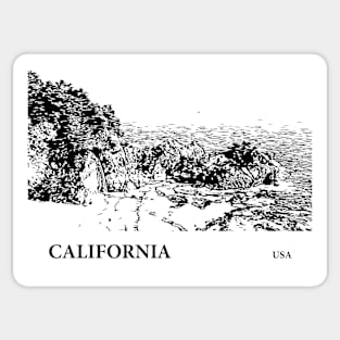 California USA Sticker